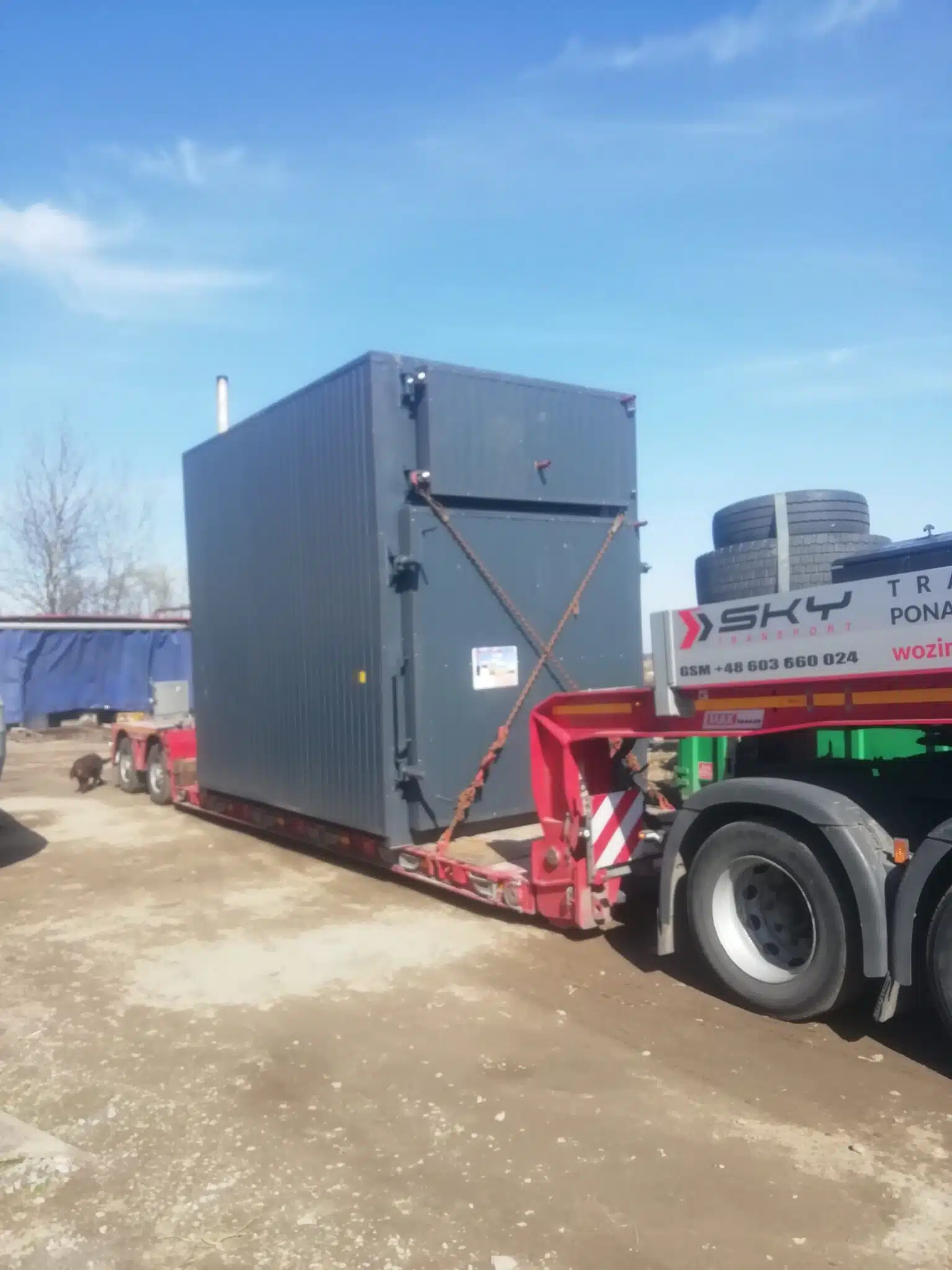 Kocioł na słomę 1200kW