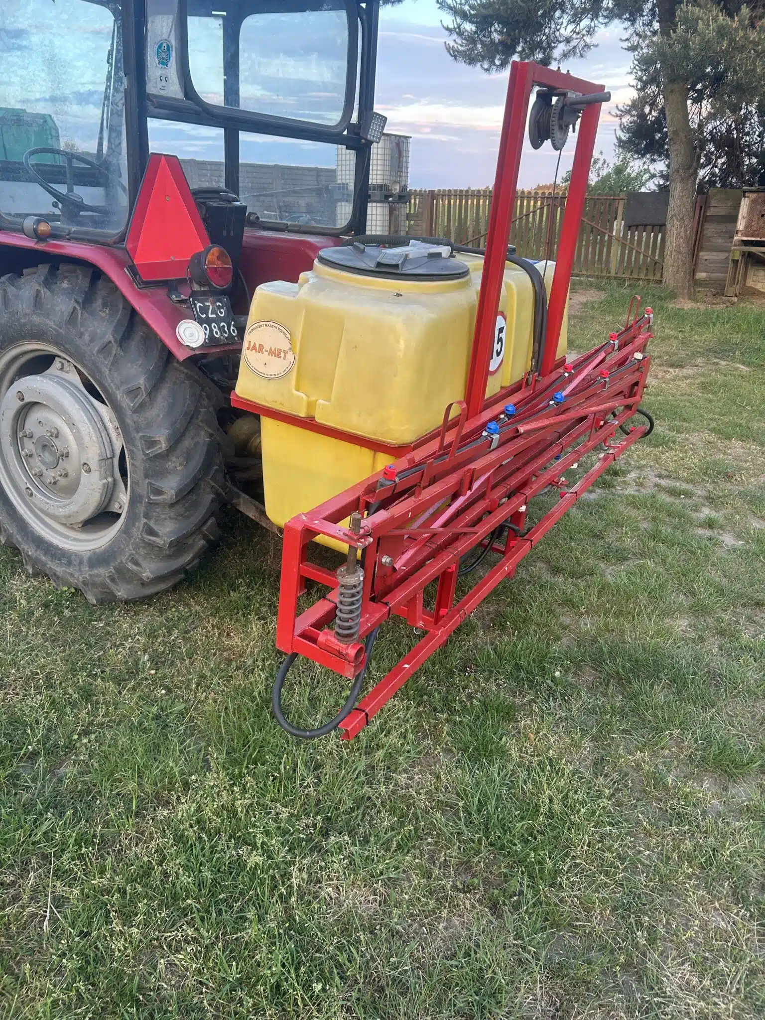 Opryskiwacz 400l 12 m