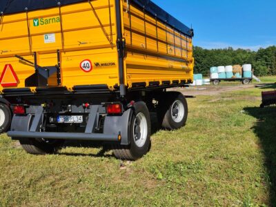 Przyczepa wielton 12t