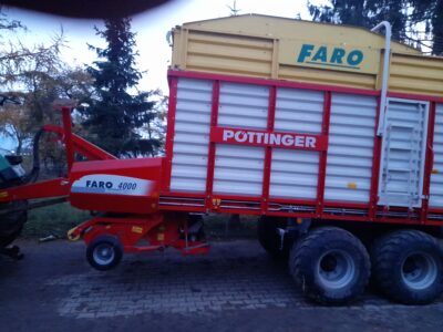 Przyczepa samozbierająca pottinger faro 4000