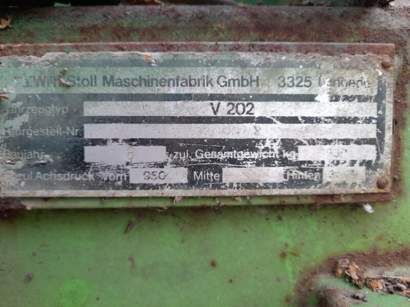 Kombajn buraczany Stoll v202