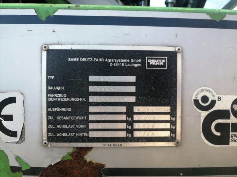 Deutz fahr Topliner 8XL
