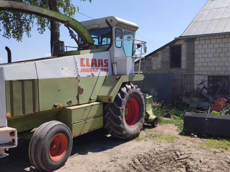 Sieczkarnia Claas jaguar 680