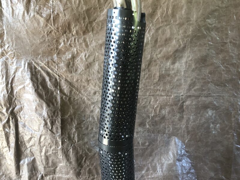 Rura wydechowa tłumik przelot nierdzewny Inox Kwasówka wszystkie modele traktorów stal 304L polerowane kwasoodporny przelot polerowany chrom