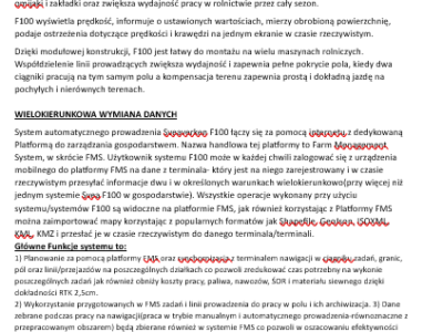 System nawigacji rolniczej Sveaverken RTK 2,5cm