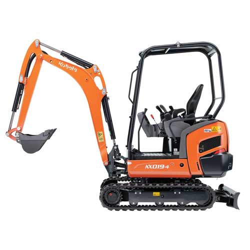Minikoparka Kubota KX 019