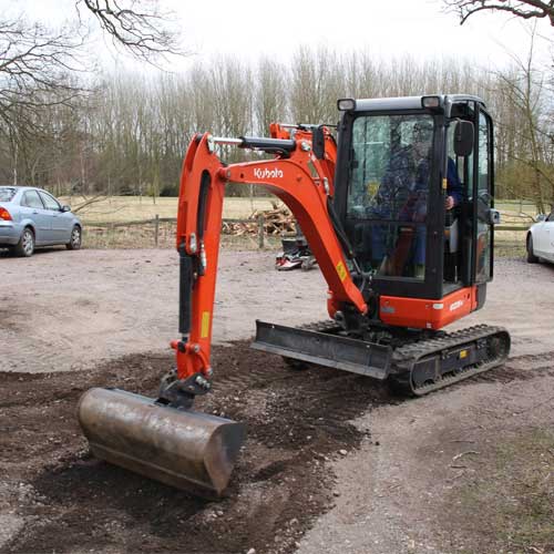Minikoparka Kubota KX 019