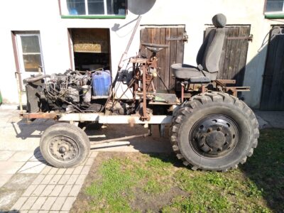 Ciagnik sam silnik Mercedes 55km Automat Most Praga z Blokada Traktorek Skrzynia Biegów Ził
