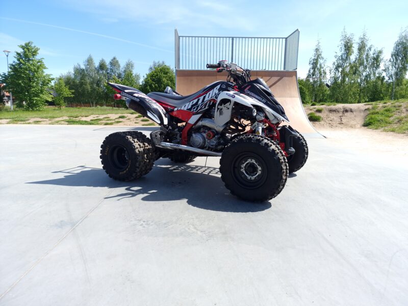 Yamaha raptor 700 zarejstrowana, zamiana