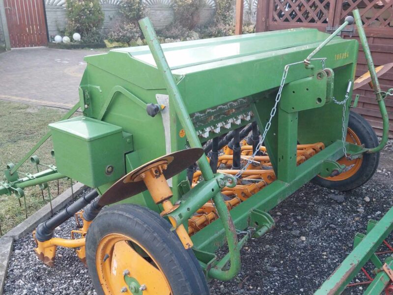Siewnik 2m do zboża AMAZONE D7-20K grabie znaczniki docisk redlic
