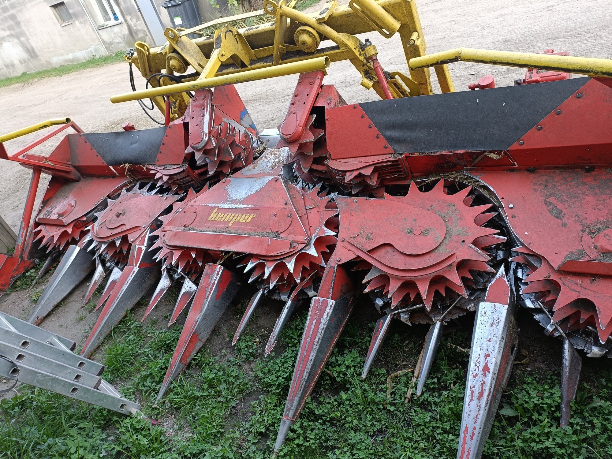 Kemper 345 adaptacja John deere