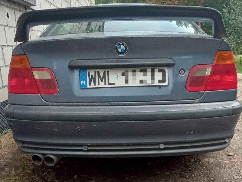 BMW E46 316i sedan 1.9lpg