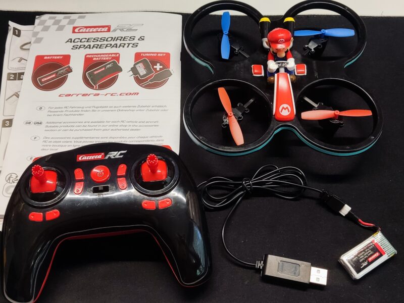Dron Mario Carrera RC Zdalnie sterowany dla dzieci