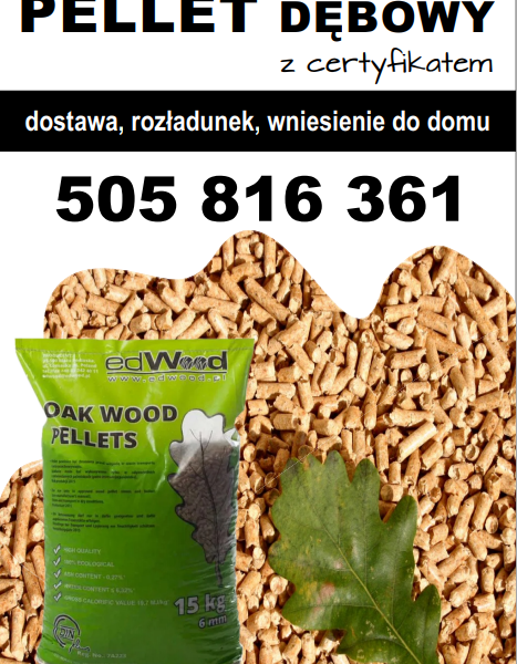 Polski pellet dębowy pelet
