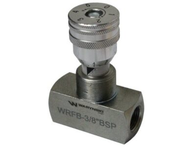 Zawór dławiący WRFB 90 3/8"BSP Waryński