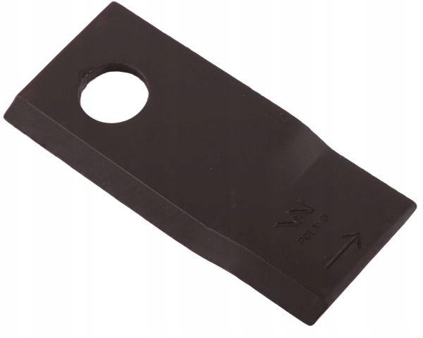 Nóż. nożyk kosiarka lewy 107x50x4mm otwór 19 zastosowanie 570683 Niemeyerl