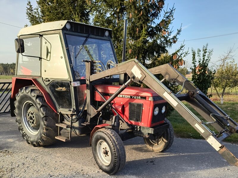 Sprzedam Zetor 7211 z Turem. ( Łyzka i chwytak w zestawie)