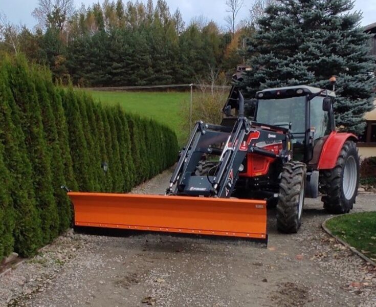 Odśnieżanie parkingów i podjazdów