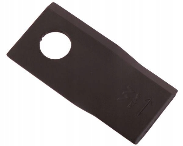 Nóż. nożyk kosiarka lewy 98x48x4mm otwór 19 zastosowanie 153171311 SIP WARY