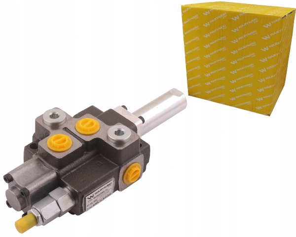 Rozdzielacz hydrauliczny 1-sekcyjny max przepływ 40L sterowany na linkę War