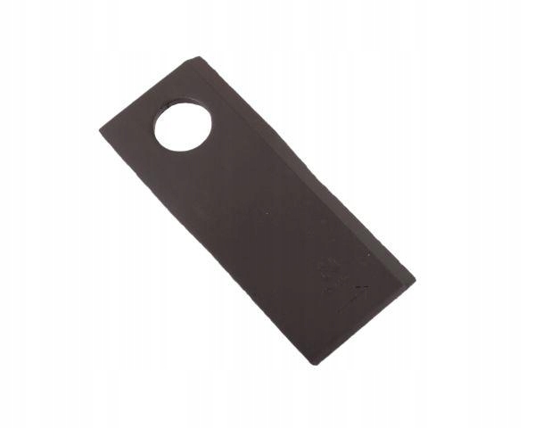 Nóż. nożyk kosiarka lewy 120X50X4mm otwór 21 zastosowanie RF 120/4 Pronar W