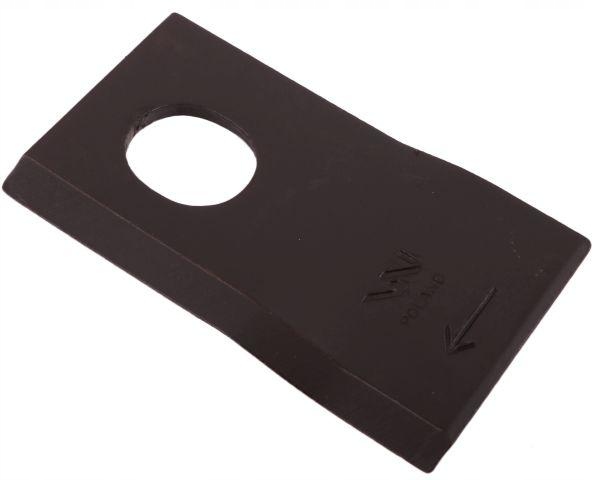 Nóż. nożyk kosiarka prawy 92x48x4mm otwór 20x24 zastosowanie 13800022 JF-St