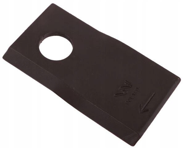 Nóż. nożyk kosiarka prawy 90x48x4mm otwór 19 zastosowanie 1448261 Krone WAR