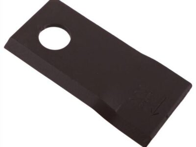 Nóż. nożyk kosiarka prawy 106x48x4mm otwór 19 zastosowanie 153967103 SIP WA