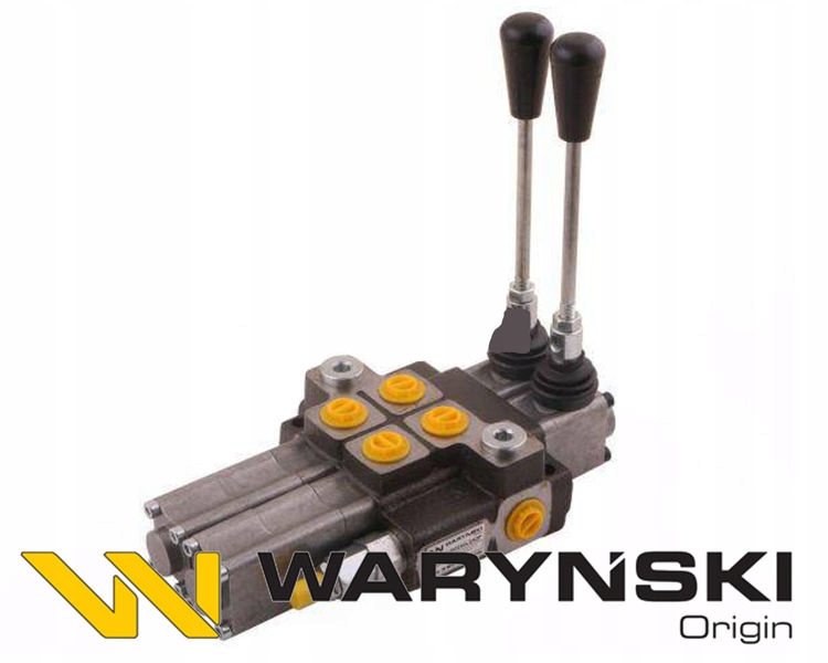 Rozdzielacz hydrauliczny 2-sekcyjny max przepływ 40L (2 sekcje - pływające)