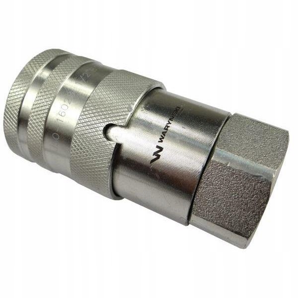 Szybkozłącze hydrauliczne suchoodcinające gniazdo G1/2"BSP gwint wewnętrzny