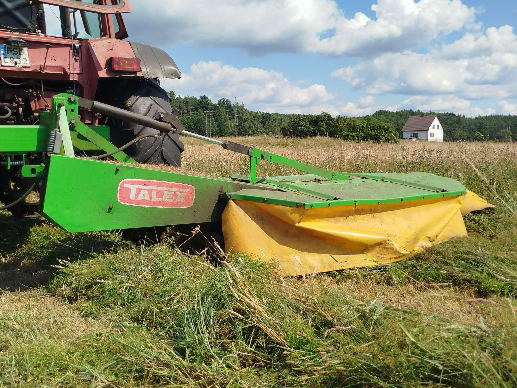 Kosiarka rotacyjna/bębnowa Talex 185m