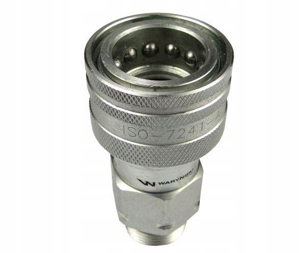 Szybkozłącze hydrauliczne gniazdo M22x1.5 gwint zewnętrzny EURO (9100822G)