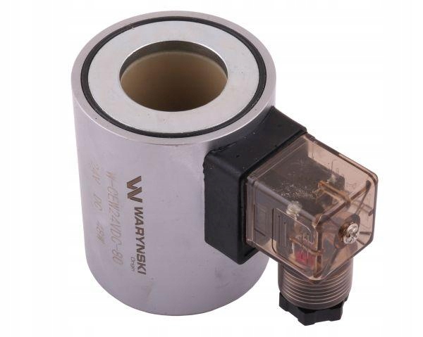 Cewka dzielnika elektrozaworu W-E12DVS6/2-80L. W-E12DVS3/2-80L 24V DC 48W