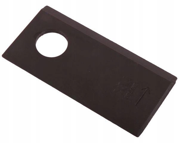 Nóż. nożyk kosiarka lewy 96X48x4mm otwór 19 zastosowanie 16503658 Deutz-Fah