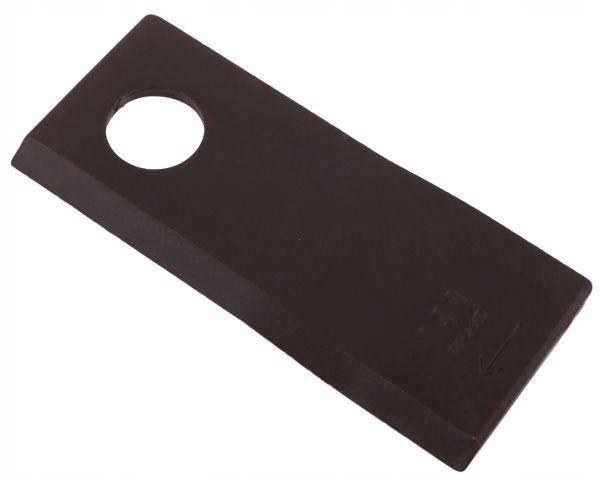 Nóż. nożyk kosiarka prawy 120x49x4mm otwór 21 zastosowanie 434976 Pottinger