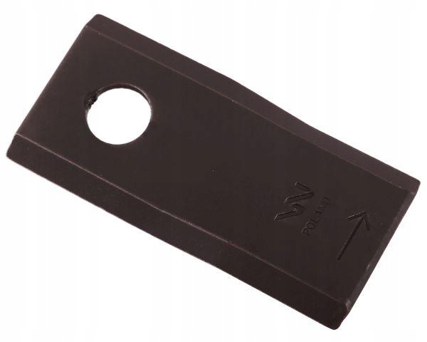 Nóż. nożyk kosiarka lewy 95x46x3,5mm otwór 16.25 zastosowanie 56151210 Kuhn