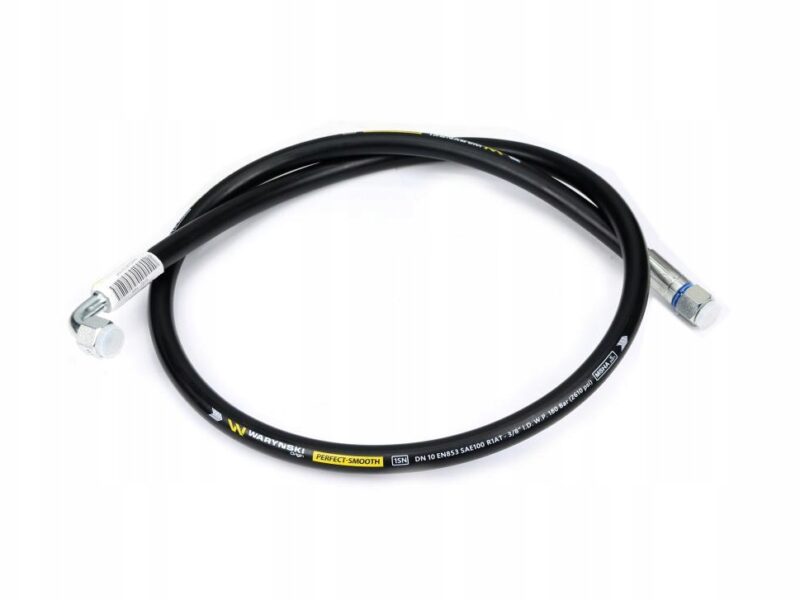 Przewód hydrauliczny gładki z uszczelnieniem - gwint M18x1.5 prosta/90 stop