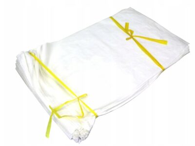 Worki (worek) zbożowe 20-25kg, 50x85 PP BIAŁE ( pakowane po 50 szt.)