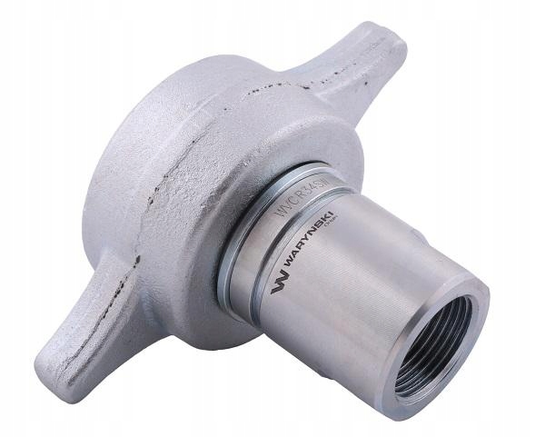 Szybkozłącze hydrauliczne skręcane (motylkowe) wtyczka G3/4"BSP gwint wewnę