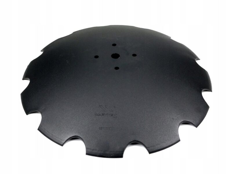 Talerz uzębiony Z-12 fi 610 mocowanie 4/115 grubość 5 mm zastosowanie Manda