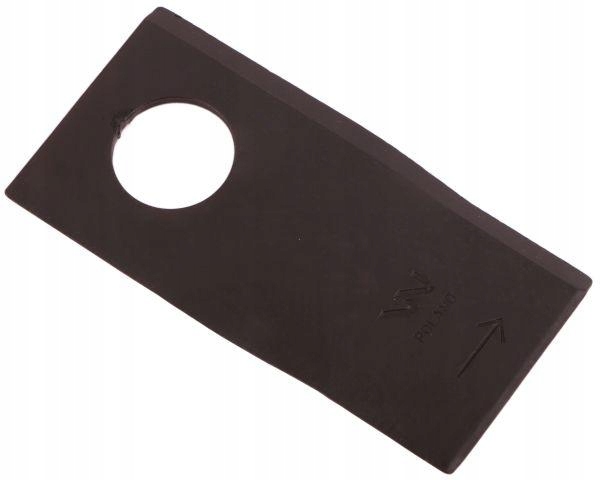 Nóż. nożyk kosiarka lewy 100x48x3mm otwór 23 zastosowanie T683L Mortl WARYŃ