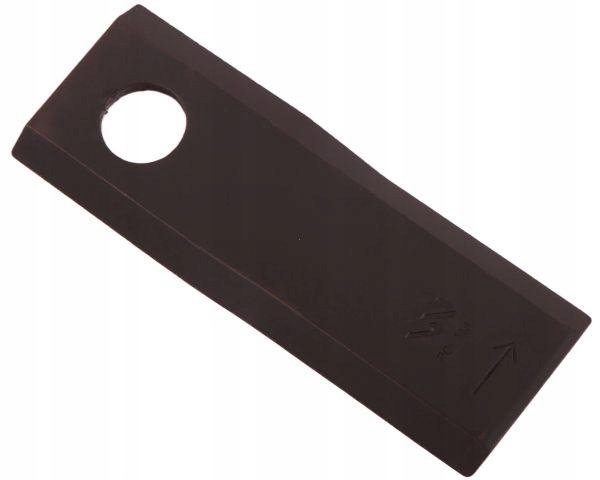 Nóż. nożyk kosiarka lewy 122x46x4mm otwór 18.25 zastosowanie 56451200 Kuhn