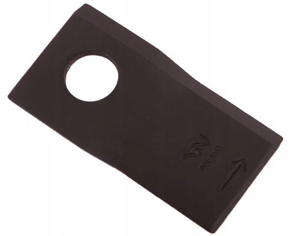 Nóż. nożyk kosiarka lewy 90x48x4mm otwór 19 zastosowanie 1448251 Krone WARY