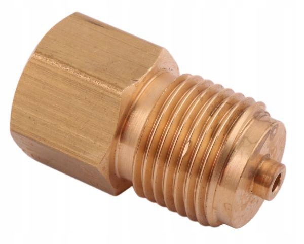 Złączka manometryczna gwint zewnętrzny G1/2" x gwint wewnętrzny G1/4" (mosi