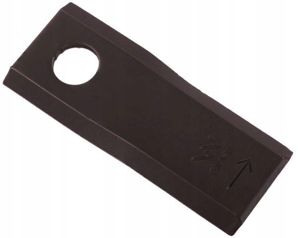 Nóż. nożyk kosiarka lewy 98x40x4mm otwór 16.2 zastosowanie DM-303 Claas WAR