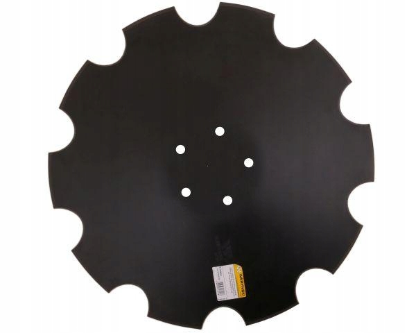 Talerz uzębiony Z-10 fi 460 mocowanie 5 / 105mm grubość 6mm zastosowanie Ho