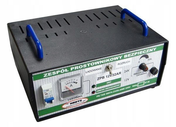 Prostownik z rozruchem 12V 32A/280A Hertz