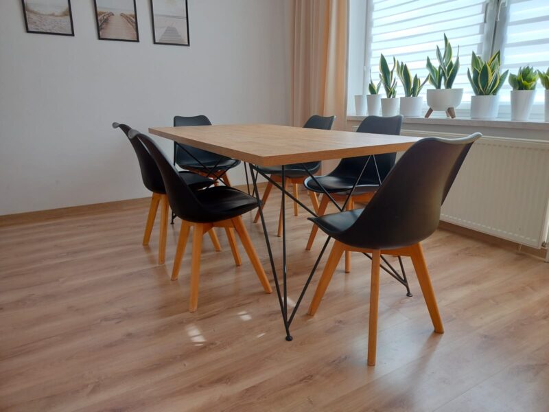 Stół nowoczesny metalowy, loft 180cmx90cm. Możliwość zamówienia stolu w dowolnym wymiarze