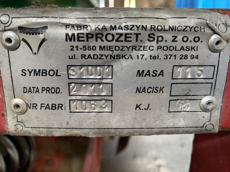Siewnik do kukurydzy meprozet