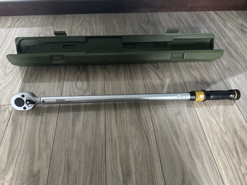 Klucz dynamometryczny PROXXON 3/4'' 100 do 500 Nm możliwa zamiana